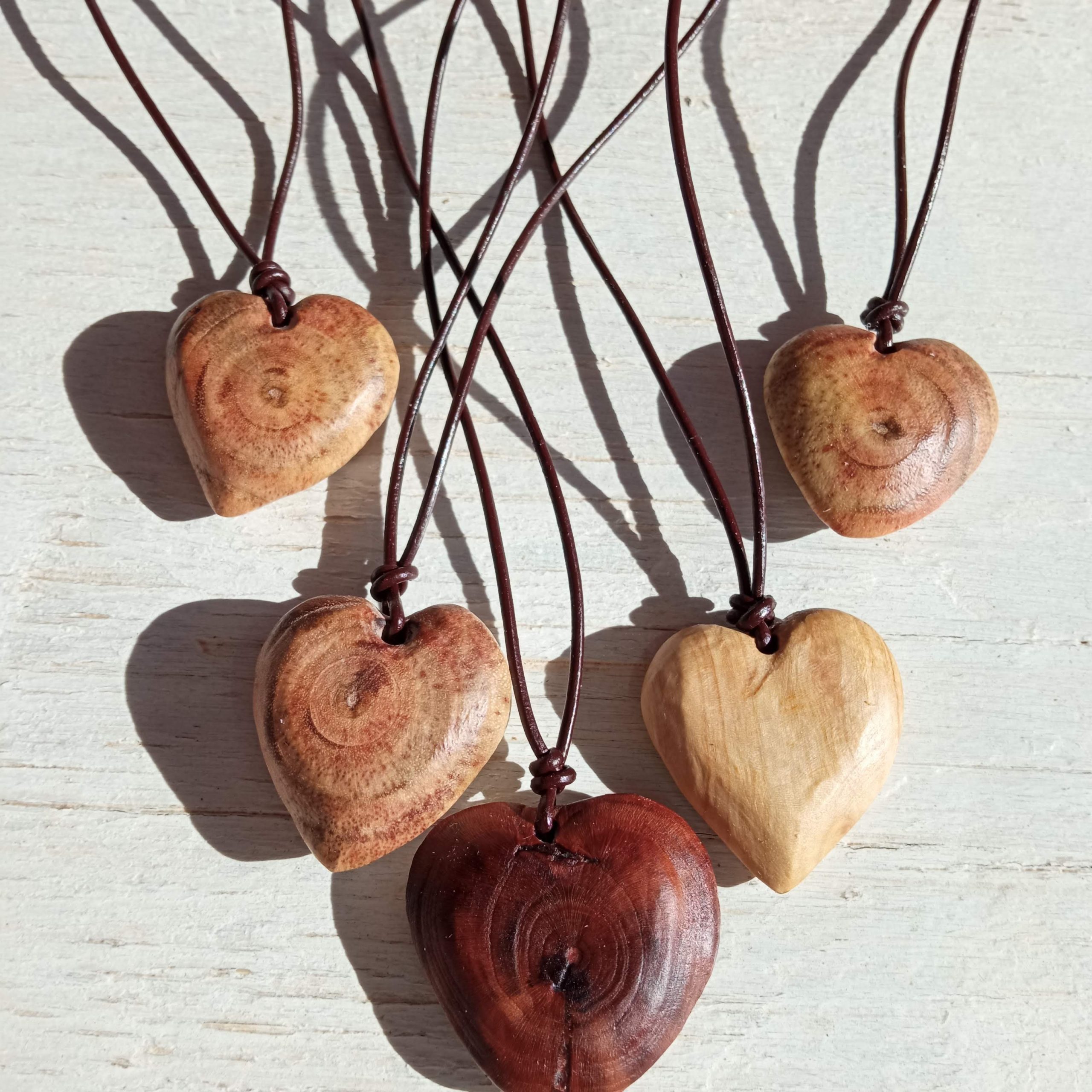 Corazónes de Madera - Itxasmendi Wooden Creations